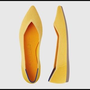 Rothy The Point Marigold Mustard Flat
